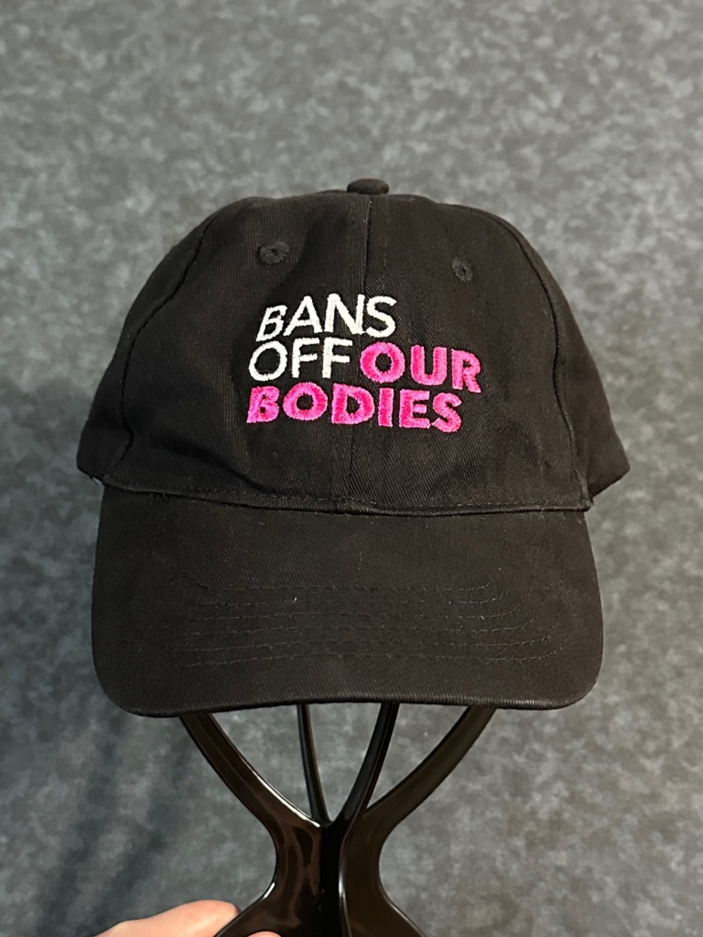 Planned Parenthood Bans Off Our Bodies Embroidered Baseball Hat Dad Cap